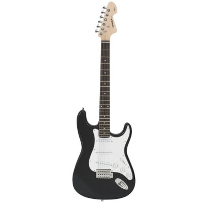 Guitarra Vogga Stratocaster Solidwood Vcg601 Mbk Preto 