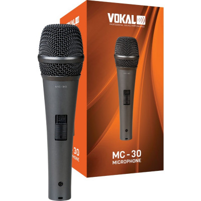 Microfone Vokal Mc30 Com Fio
