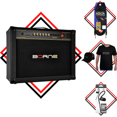 Amplificador Guitarra Borne Vorax 2080 Studio + Acessórios