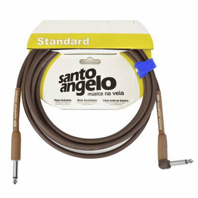 Cabo Santo Angelo 4,57m Serie Standart Acoustic Chocolate 15ft P10 P10l