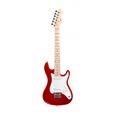 Guitarra Infantil Vogga Strato Vcg120n Rd Vermelha