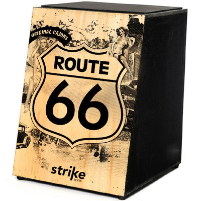 Cajon Fsa Acústico Strike Route 66 Sk4010