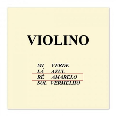 Corda Avulsa Violino Mauro Calixto 3a Re