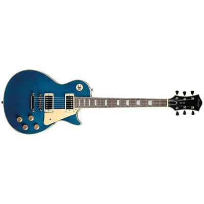 Guitarra Memphis Les Paul Mlp100 Tb Azul Transparente
