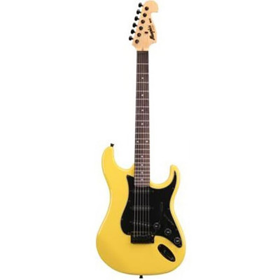 Guitarra Memphis Strato Mg32 An Amarela Neon