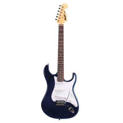 Guitarra Memphis Strato Mg32 Mb Azul Metalico