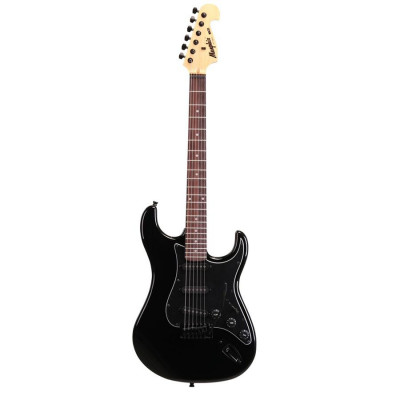 Guitarra Memphis Strato Mg32 Pf Preto Fosco