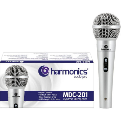 Microfone Com Fio Harmonics Mdc201