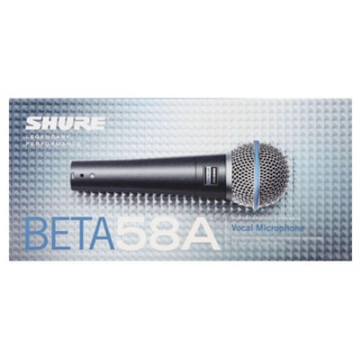 Microfone Com Fio Shure Beta 58a