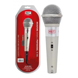 Microfone com Fio Mxt Standart M996 Prata
