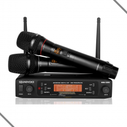 Microfone sem Fio Duplo Soundvoice Mm520sf