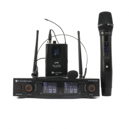 Microfone sem Fio Duplo Kadosh K502c Mão/headset