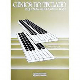 Metodo Orgao Eletronico Peq Estudos Genios Do Teclado Volume 1