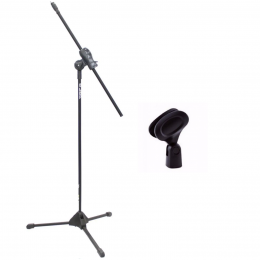Pedestal Microfone Ibox Girafa Smlight + Cachimbo S/ Fio Brinde