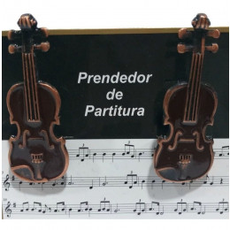 Prendedor De Partitura Clipets Paganini  Violino Ppt084