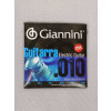 Caixa 12 Encordoamentos Guitarra Giannini 010 Niquel Geegst.10