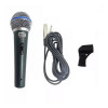 Microfone Com Fio Mxt Dinamico De Metal Pro Btm-58a Profissional - 4