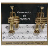Prendedor De Partitura Clipets Paganini Trompete Ppt087 - 1