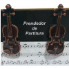 Prendedor De Partitura Clipets Paganini  Violino Ppt084 - 1