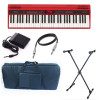 Teclado Musical roland Go Keys 61 Teclas Go61k  Criacao Musical + Acessorios Luxo - 1